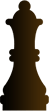 brown chess piece